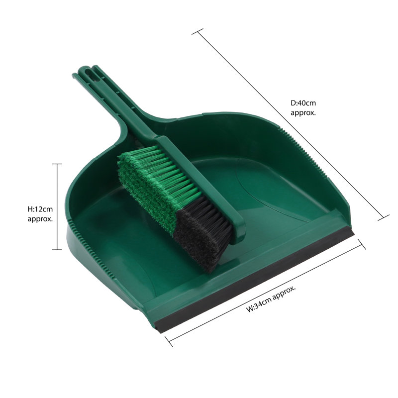 Daden Large Dustpan And Brush