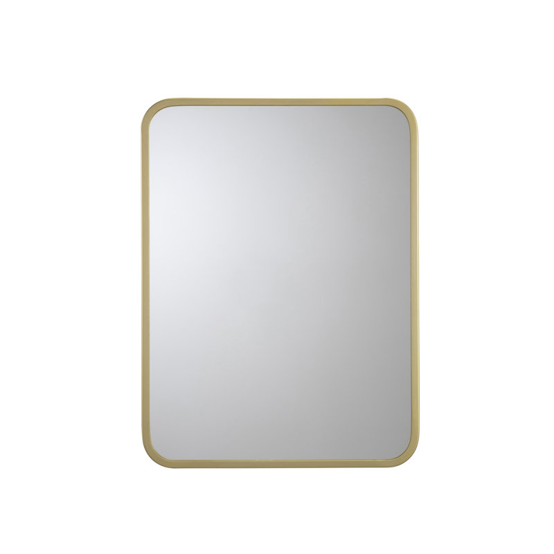 Croydex Framed Mirror Medicine Cabinet, Brass