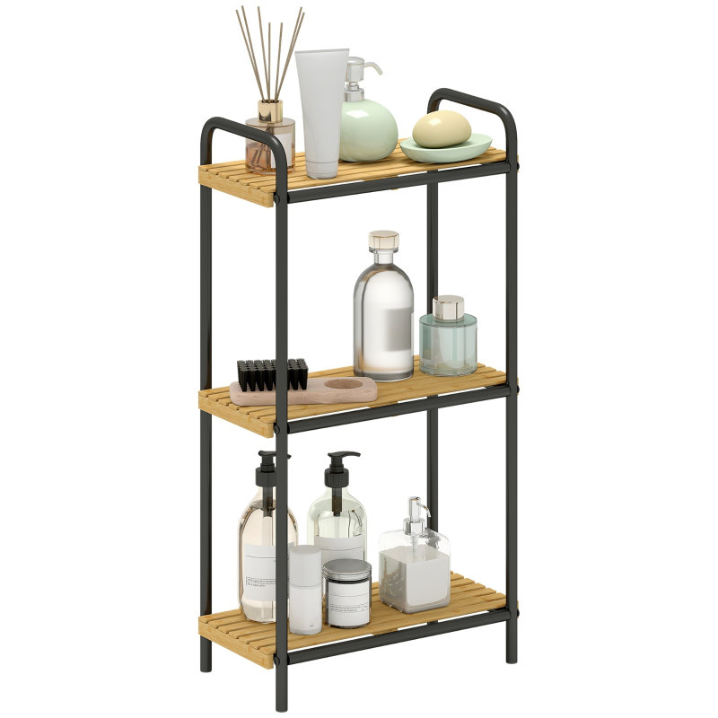 Bamboo Bathroom Shelves