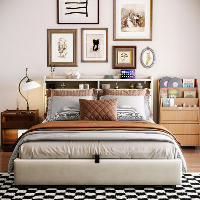 Upholstered Ottoman Bed