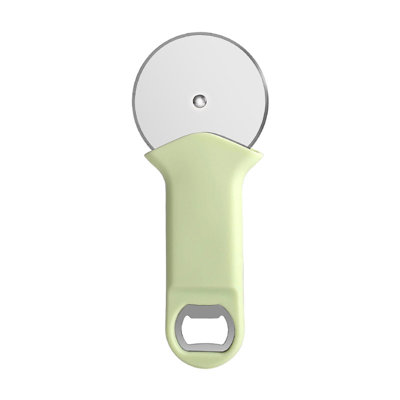 Water Bottle Pizza Cutter Kitchen Pizza Skiving Machine Bread Cutter Wheel Metal Pizza Wheel Pizza Cutting Pizza Skiving Machine Stainless Steel Bottle Opener