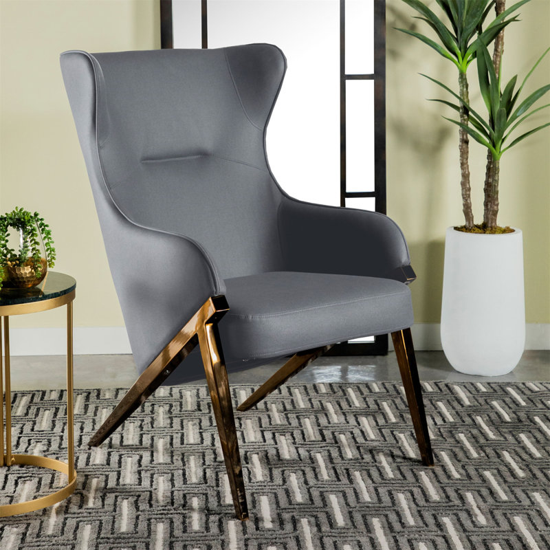 Fauteuil d'appoint Crendon, Ardoise