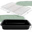 Plat de cuisson noir 304-118763438