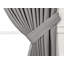 Panneau de rideau semi-transparent 100% coton Muskell-555136144-555136147