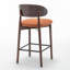 Tabouret de comptoir en bois massif-1970134110