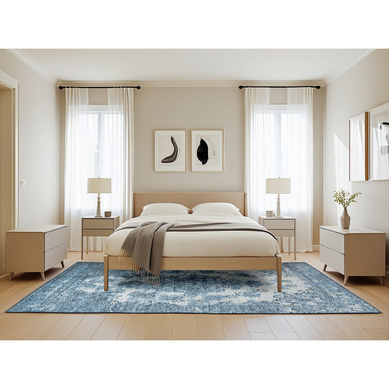 Ciardha Oriental Indoor Rug, Rectangle 5' x 8'