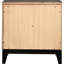 Table de chevet 2 tiroirs Grey Oak