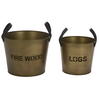 Morgan Firewood Bucket Set