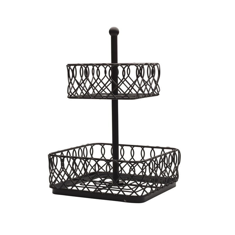 Mikasa Gourmet Basics Juliette 2-Tier Basket