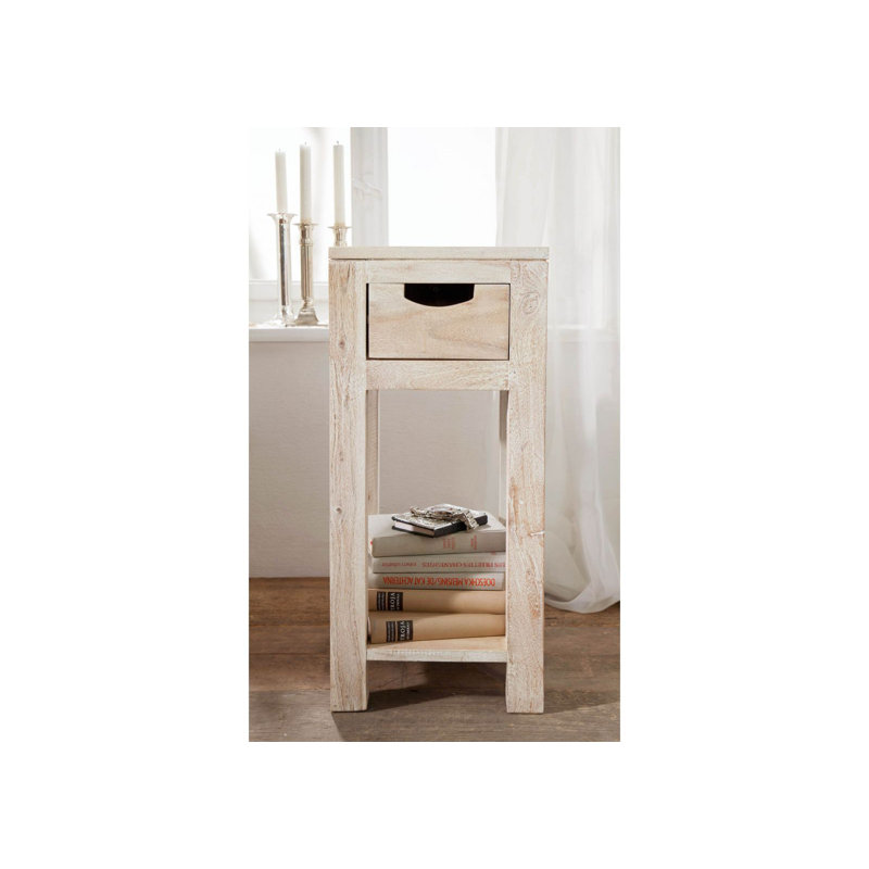 Nature Solid Wood End Table