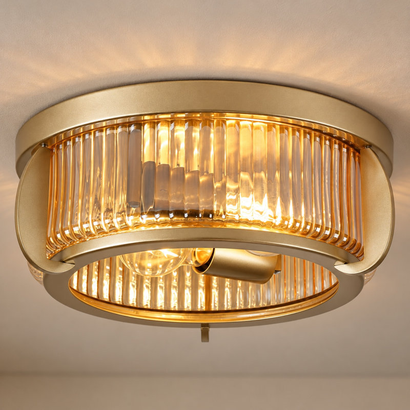 Glass Flush Mount