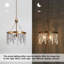 Plafonnier semi-encastré 3 lumières Boho