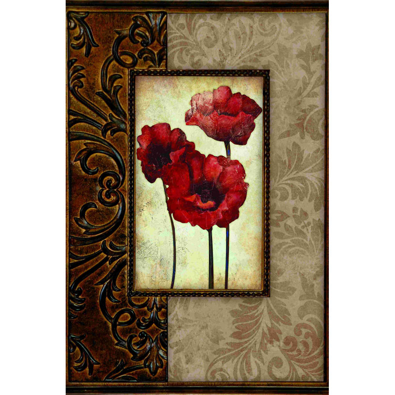 «New Wave Poppy Nest», impression sur toile tendue, H 18 po x l 12 po