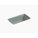 Cape Dory® 33" L x 22" W x 9-5/8" Under-Mount Single-Bowl Kitchen Sink with 5 Oversize Faucet Holes