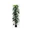 Plante artificielle, 83 po de hauteur, arbre Monstera, plancher, intérieur, décoratif, feuilles vertes, pot noir