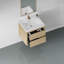 Meuble-lavabo mural avec lavabo-715319724