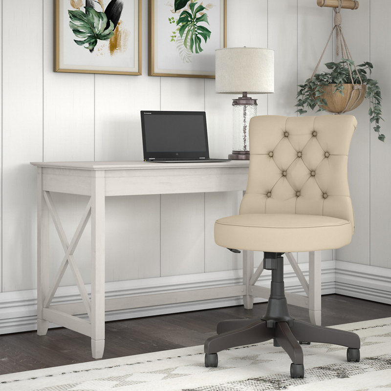 Ovia Modular Writing Desk, Beige