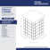 French Corner 34.5" W x 34.5" D x 72'' H Framed Square Shower Enclosure