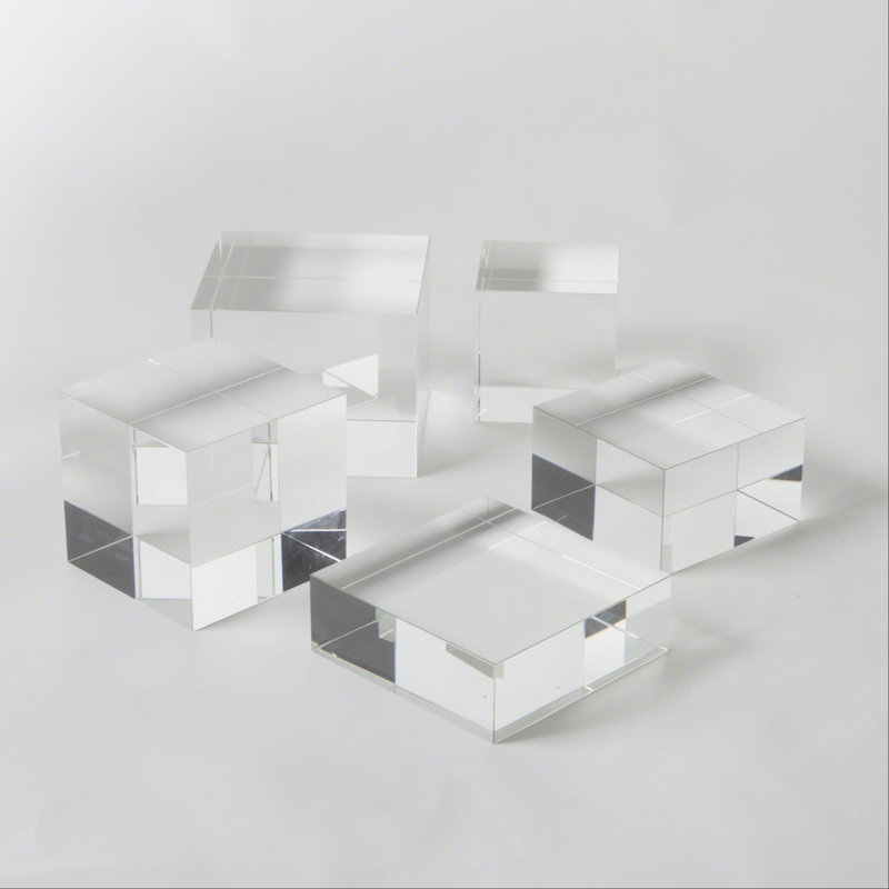 Crystal Cube Riser, 3" H x 5" W x 5" D