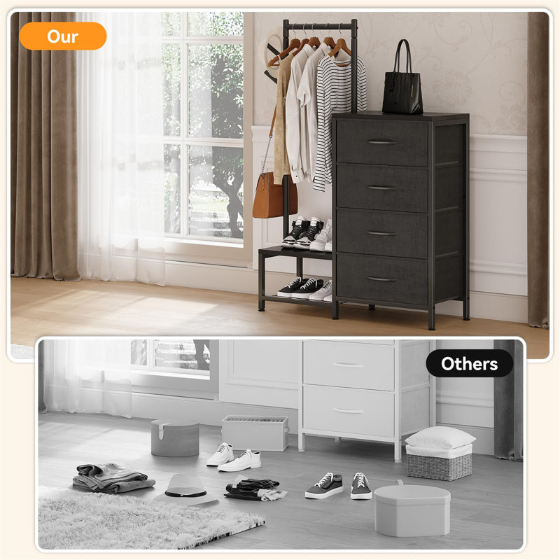 78.8cm W 4 - Drawer Chest of Drawers