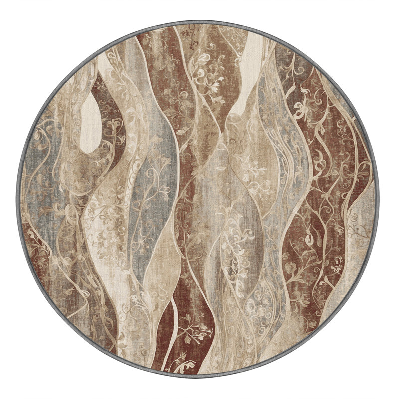 Flowing Grace Rug, Square 6'
