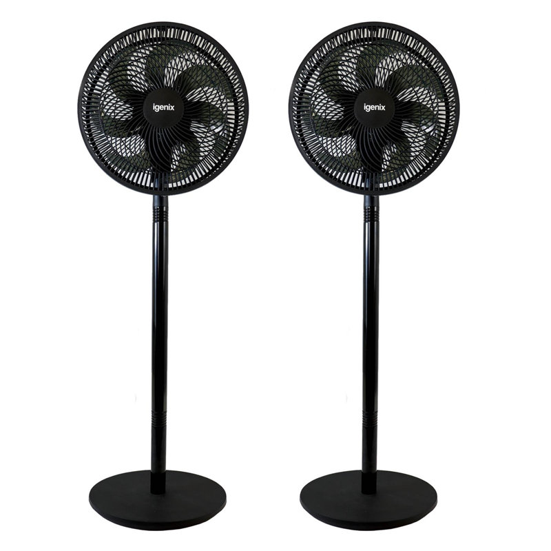 Igenix 12 Inch 7 Bladed Pedestal fan Pack of 3