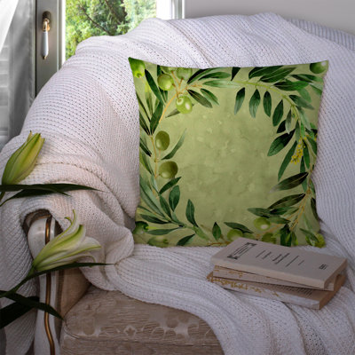 Olives Indoor/Outdoor Throw Pillow