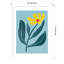 «Yellow Flower» par Exton - reproduction de cadre photo simple-91291793-91291792