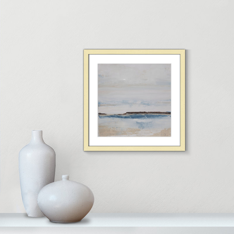 «Walk with Me» par Casa Fine Arts, Cadre doré, H 17 po x l 17 po