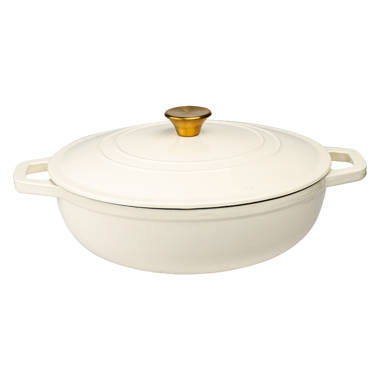 Tramontina Prisma 7 qt Enameled Cast Iron Covered Square Dutch Oven Gray