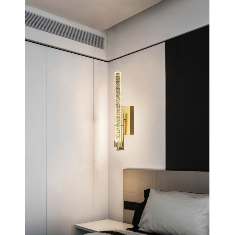 Applique murale encastrée en acier inoxydable Medwin
