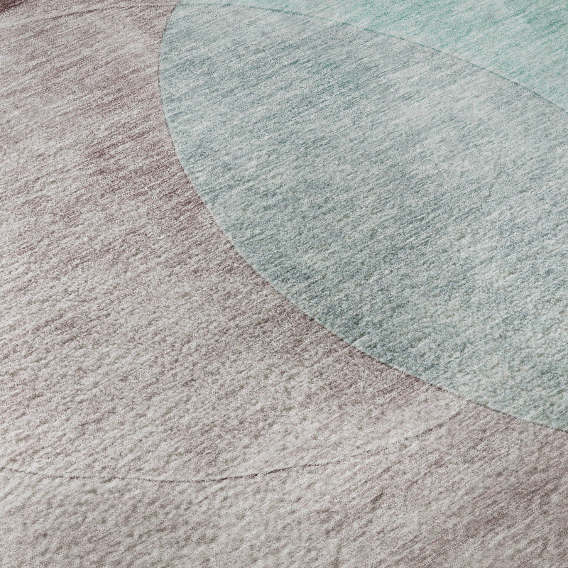 Premium Machine Washable Alves AMF1140 Geometric Rug, Rectangle 10' x 14'