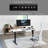 VIVO Single Motor Electric Desk with Push Button Memory Controller-97735804-97735800