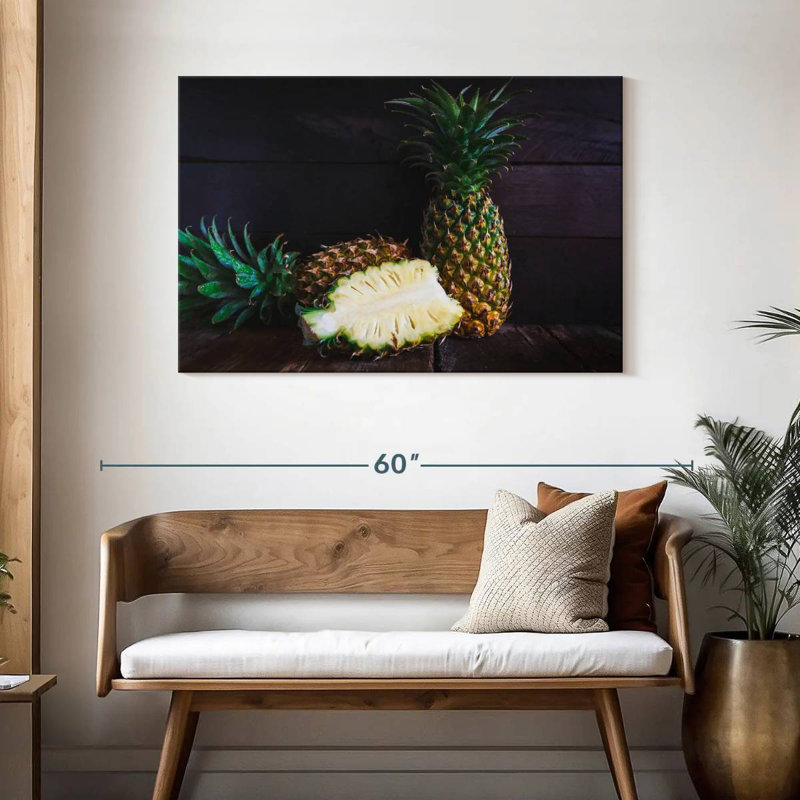 Yarlin Delicious Pineapple, 30" H x 45" W