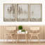 «Pastel Abstract Tree Subtle Neutral Modern Rustic Home Decor», reproduction d'art sur toile encadrée-129504173-83866041