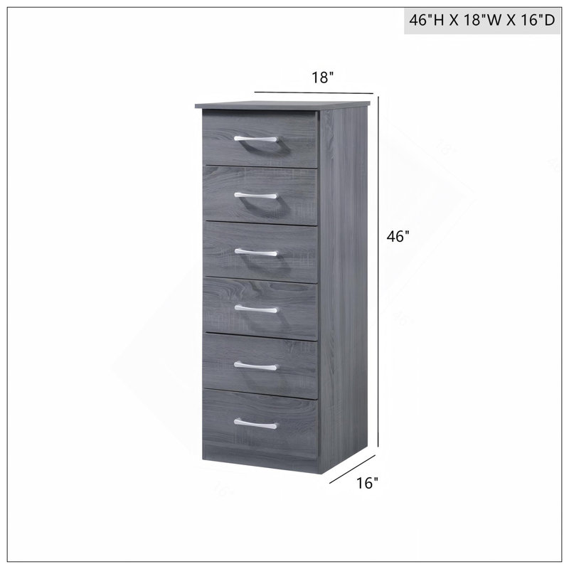 Commode pour la lingerie Boston, gris