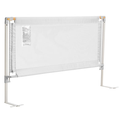 Toddler Bed Rail Adjustable Height Bed Side Railing Guard Bumper 1 Piece