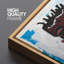 «Basquiat Pop Culture Master Artist Fine Art», peinture sur toile à cadre flottant-85484212-119018353