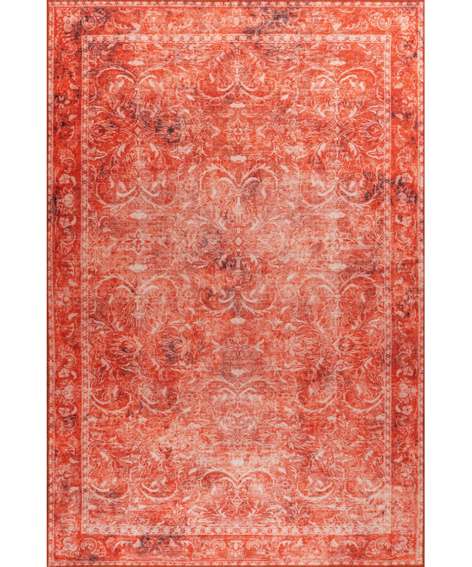 Tapis Caretta, Rectangle 4 pi 7 po x 6 pi 3 po