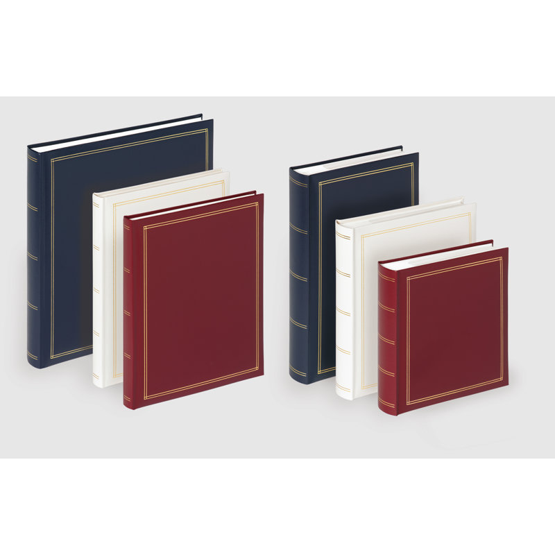 Photo Album, White, 33cm H x 24cm W x 5cm D