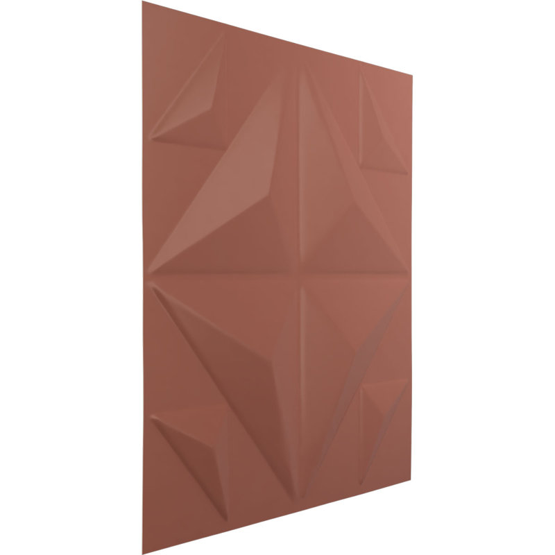 Panneau mural décoratif en cristal EnduraWall 3D, Pêche