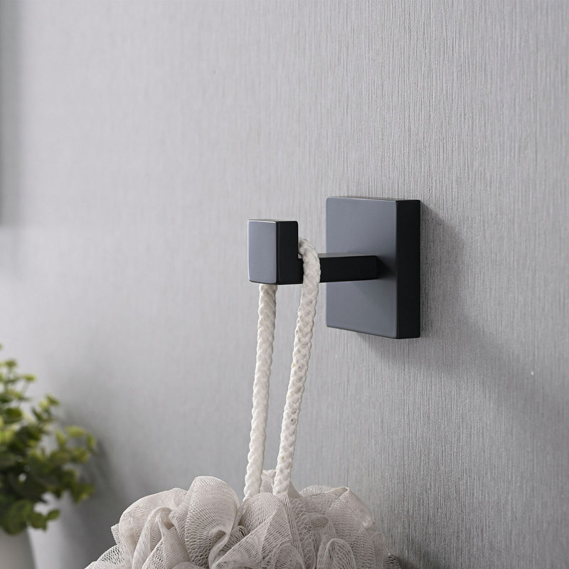 Ensemble de quincaillerie de salle de bain 4 pièces, Matte Black