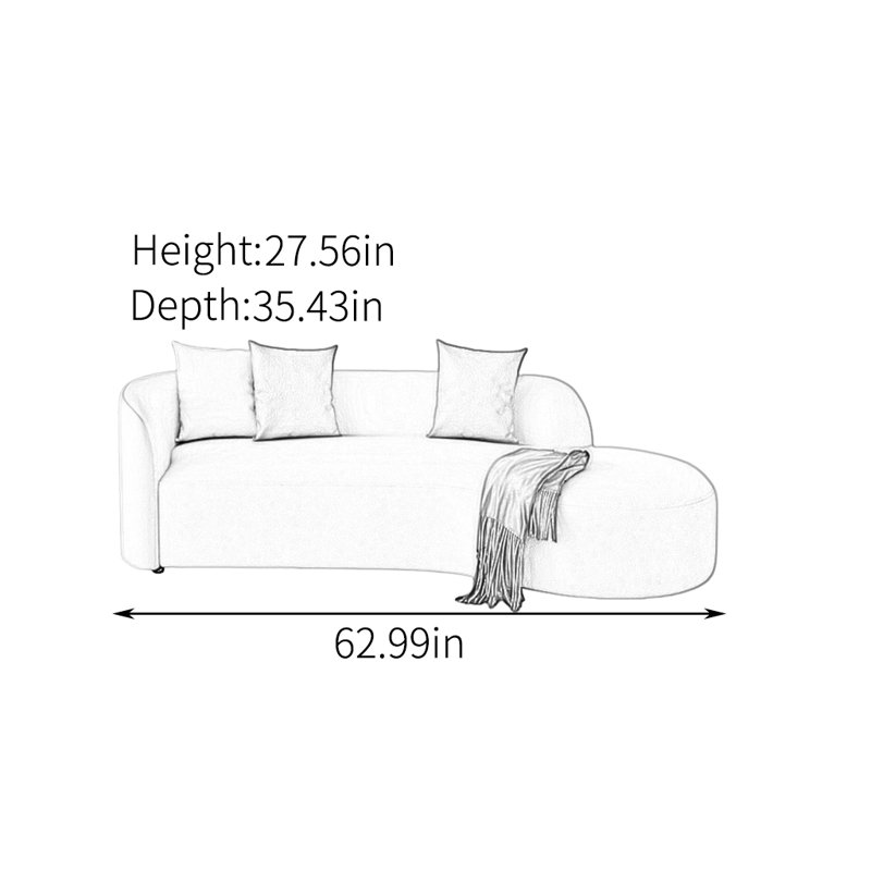 Harti, H 27,56 po x l 62,99 po x P 35,43 po
