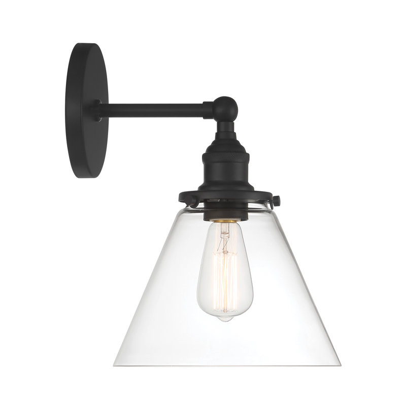 Breakwater Bay Adeen - 1 Lt Wall Sconce, Coal