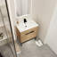 Meuble-lavabo de 30 pouces avec lavabo, meuble-lavabo autoportant ou flottant