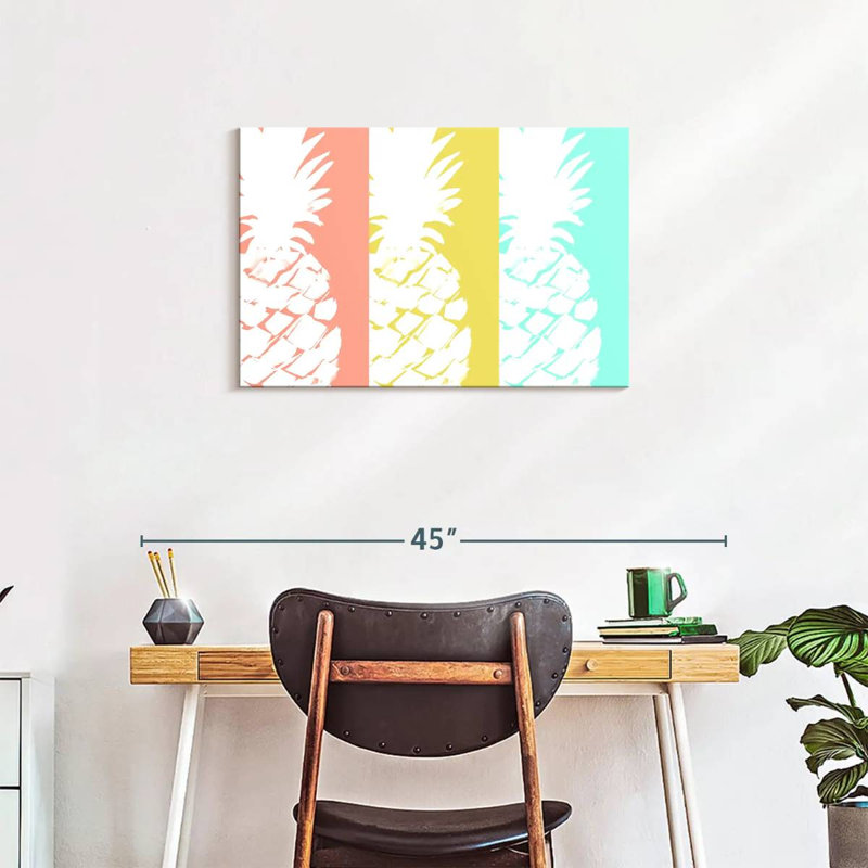Café au lait artistique Yarlin, H 20 po x l 30 po