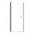 32" W X 72" H Semi - Pivot Shower Door Matte Black, 6Mm / , Zero Leakage, Multifunctional Shaft Door, 1/4"  6Mm  Tempered Glass, Space Saving, Magnetic Soft Close-129099977-129099978
