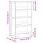 Samiria Bookcase-404140406-404140410