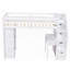 Lit mezzanine simple avec rangement - aucun sommier nécessaire, robuste et amp; Spacieux-1784959488