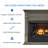 Duluth Forge Dual Fuel Ventless Gas Fireplace With Mantel-55931819-48414523